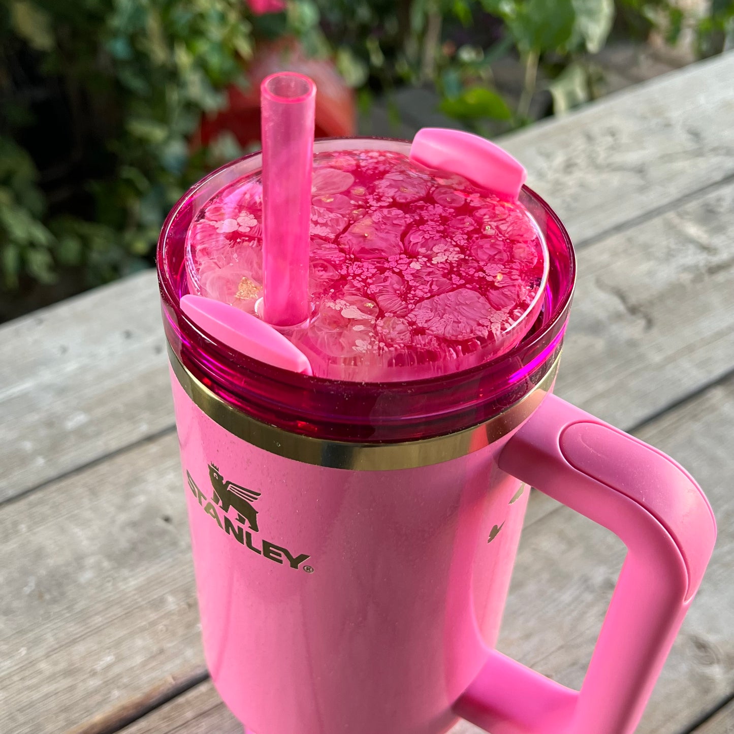 Stanley x Wicked Glinda Resin Stanley Lid Topper | 30oz & 40oz