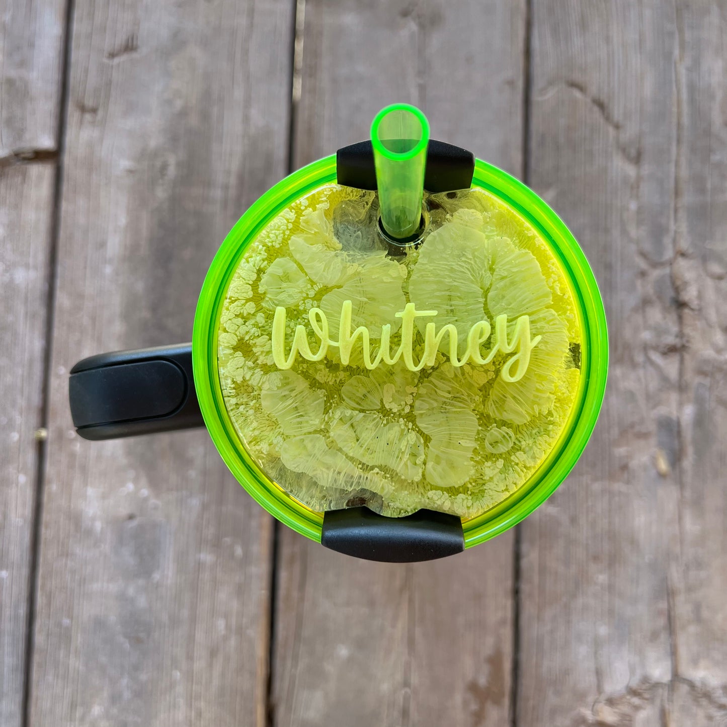 Web Glow Resin Stanley Lid Topper | 30oz & 40oz